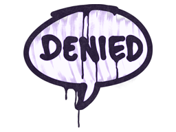 Sealed Graffiti | Denied | Monster Purple