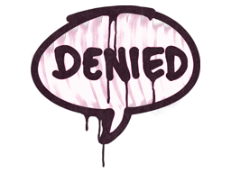 Sealed Graffiti | Denied | Princess Pink