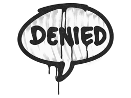 Sealed Graffiti | Denied | Shark White