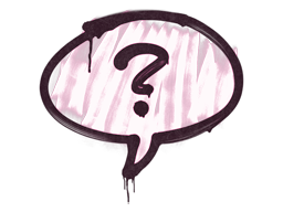 Sealed Graffiti | Question Mark | Princess Pink