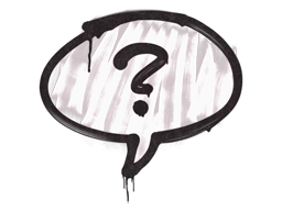 Sealed Graffiti | Question Mark | War Pig Pink