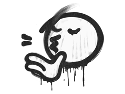 Sealed Graffiti | Chef Kiss | Shark White