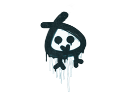 Sealed Graffiti | Little Bock | Wire Blue