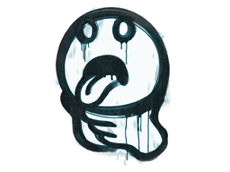 Sealed Graffiti | Choke | Wire Blue