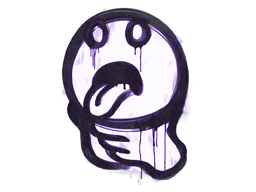 Sealed Graffiti | Choke | Monster Purple