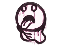 Sealed Graffiti | Choke | Princess Pink