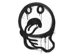 Sealed Graffiti | Choke | Shark White