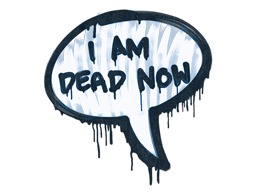 Sealed Graffiti | Dead Now | Monarch Blue