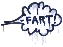 Sealed Graffiti | Fart | SWAT Blue