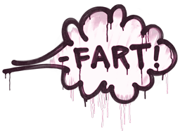 Sealed Graffiti | Fart | Princess Pink