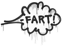 Sealed Graffiti | Fart | Shark White