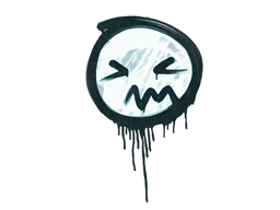 Sealed Graffiti | Grimace | Wire Blue