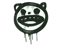 Sealed Graffiti | Happy Cat | Cash Green