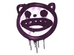 Sealed Graffiti | Happy Cat | Bazooka Pink