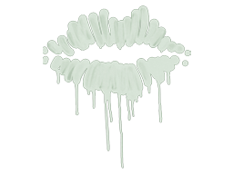 Sealed Graffiti | Kiss | Cash Green