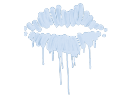 Sealed Graffiti | Kiss | Monarch Blue