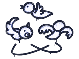 Sealed Graffiti | Dizzy | SWAT Blue