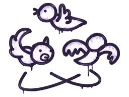 Sealed Graffiti | Dizzy | Monster Purple