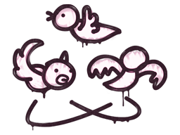 Sealed Graffiti | Dizzy | Princess Pink