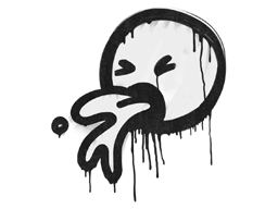 Sealed Graffiti | Puke | Shark White