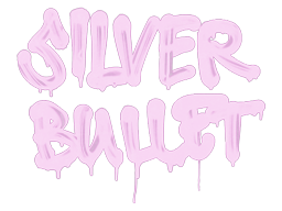 Sealed Graffiti | Silver Bullet | Bazooka Pink