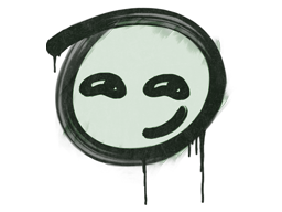 Sealed Graffiti | Smirk | Cash Green