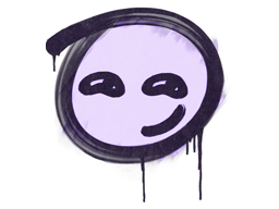 Sealed Graffiti | Smirk | Monster Purple