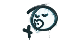 Sealed Graffiti | Smooch | Wire Blue