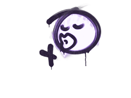 Sealed Graffiti | Smooch | Monster Purple