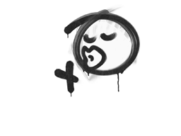 Sealed Graffiti | Smooch | Shark White