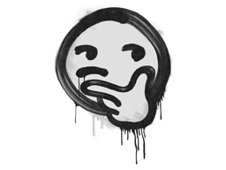 Sealed Graffiti | Thoughtfull | Shark White