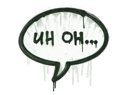 Sealed Graffiti | Uh Oh | Cash Green