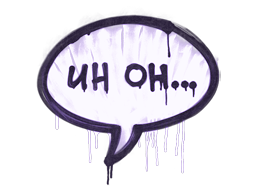 Sealed Graffiti | Uh Oh | Violent Violet