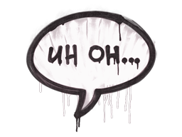 Sealed Graffiti | Uh Oh | War Pig Pink