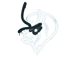 Sealed Graffiti | Recoil PP-Bizon | Wire Blue