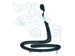 Sealed Graffiti | Recoil Galil AR | Wire Blue