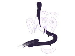 Sealed Graffiti | Recoil MP9 | Monster Purple