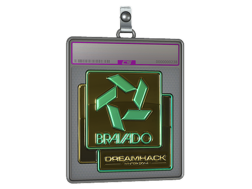 Sticker Slab | Bravado Gaming | DreamHack 2014 - CS2 Sticker