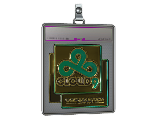 Sticker Slab | Cloud9 | DreamHack 2014 - CS2 Sticker