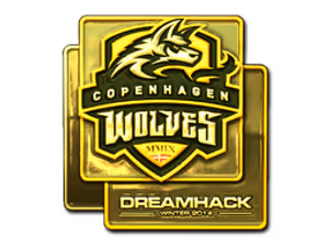 Copenhagen Wolves (Gold) | DreamHack 2014 sticker