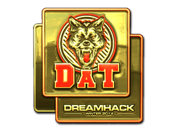 CS2 Sticker | dAT team | DreamHack 2014