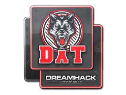 CS2 Sticker | dAT team | DreamHack 2014 - 1