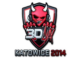 CS2 Sticker | 3DMAX | Katowice 2014 - 2