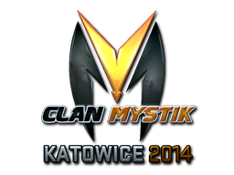 CS2 Sticker | Clan-Mystik | Katowice 2014 - 1
