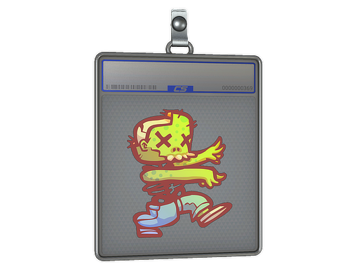 Sticker Slab | The Zombie