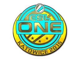 Sticker | ESL One | Katowice 2015 | Gold