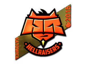 HellRaisers (Gold) | Katowice 2015 sticker
