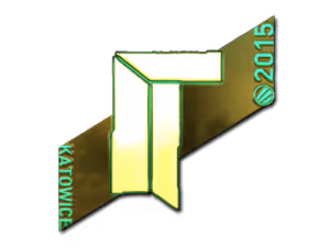 Titan (Gold) | Katowice 2015 sticker