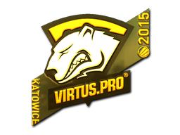 Sticker | Virtus.pro | Katowice 2015 | Gold