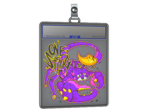Sticker Slab | One Sting - CS2 Sticker